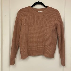 Blush Madewell wool sweater
